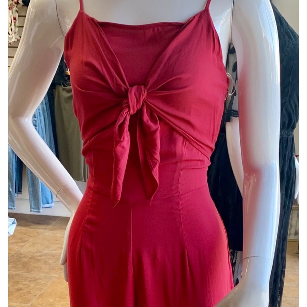 Red jumpsuit (last one )